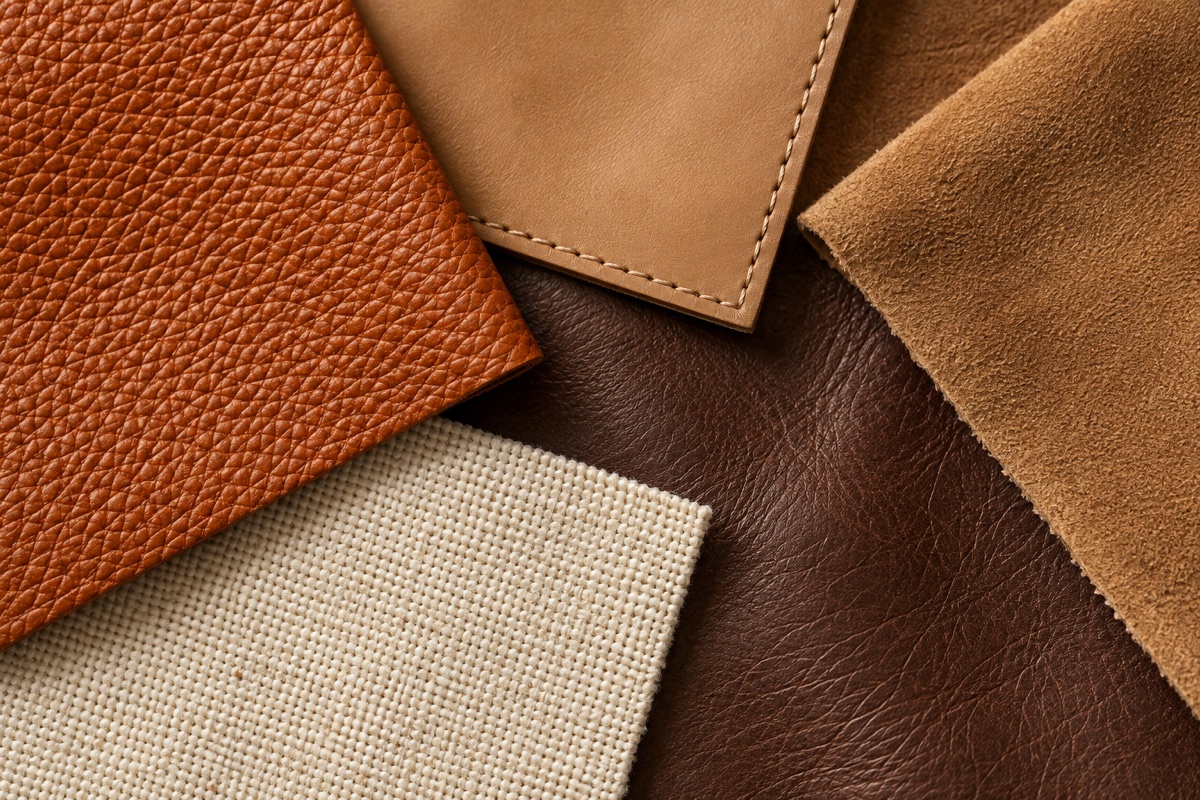 Material swatches